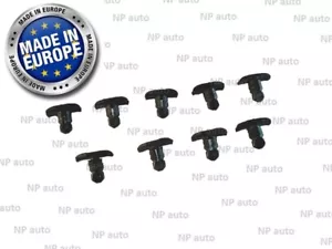10X NUEVO VW ASIENTO PUERTA UMBRAL CAPÓ GOMA RESISTENCIA CLIPS 251823717 (306) - Imagen 1 de 5