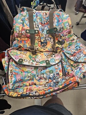 Rare Tokidoki X LeSportsac Large Backpack/rutsack - Image 1 of 4