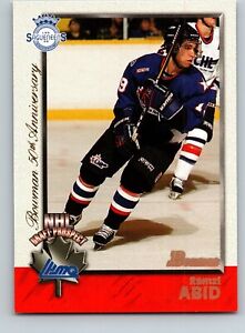 1998 Bowman CHL #121 Ramzi Abid NHL Draft Prospect /50