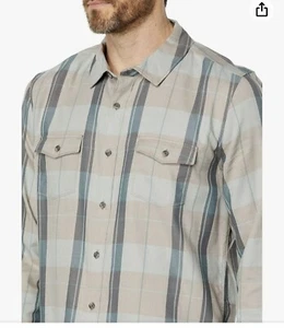 NWT Paige Everett Shirt Fresh Moss Size Medium - Foto 1 di 8