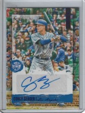 2020 Panini Diamond Kings DK Originals Signature Purple FOTL Corey Seager /20