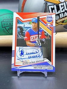2022 Panini Elite Extra Edition DPL Base Auto #215 Hector Liriano (CB) - Picture 1 of 2