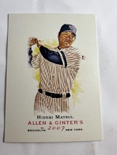 2007 Topps Allen & Ginter's Baseball - #256 - Hideki Matsui - New York Yankees