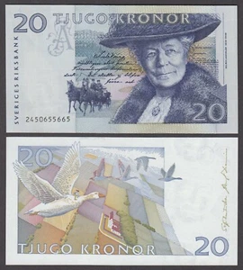 SWEDEN  P.61a  20 KRONOR 1992  UNCIRCULATED  LOW SHIPPING  WE COMBINE - Picture 1 of 1