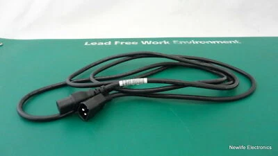 HP 142263-003 3M (3M) C14 (Stecker) Zu C13 (Buchse) Stromkabel - Bild 1 von 4