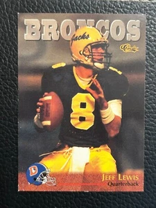 1996 Classic NFL Rookies Jeff Lewis Broncos #48 NM/MT - Picture 1 of 2