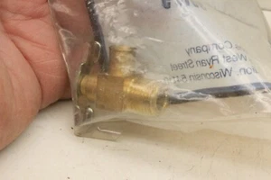 Ariens 90 Degree Brass Drain Petcock Shut Off Valve 35105 - Picture 1 of 5