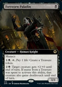 MTG FORSWORN PALADIN FOIL EXC - PALADINA RINNEGATA - AFR X EN - MAGIC - Picture 1 of 1
