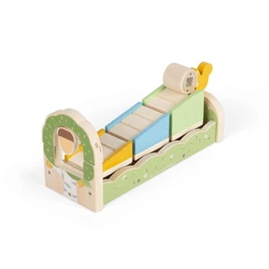 Clasificador de rampa de ardilla Bigjigs Toys - 8 piezas de madera clasificador de forma de animal actividad - Imagen 1 de 7