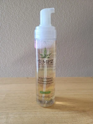 RARE Hempz Wild Flowers & Chamomile Herbal Foaming Body Wash (No Cap!) - Image 1 of 3