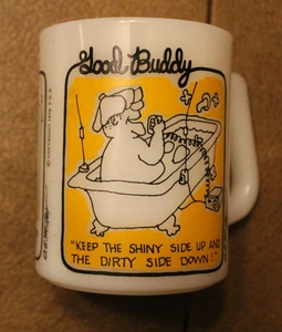 Kaffeetassen der Marke Good Buddy Comics ~ 1976 ~ gelb - Bild 1 von 1