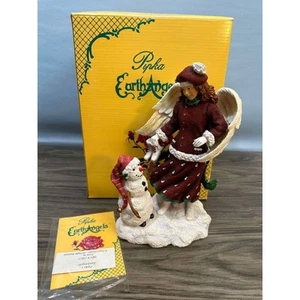 Pipka Earth Angels #13813 Michele Snow Angel Figurine Limited Ed #699/5400 VTG - Picture 1 of 10
