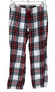 Old Navy Flanell Pyjamahose Damen S mehrfarbig kariert Kordelzug Taille - Bild 1 von 4