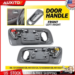 For 98-02 Honda Accord Door Handle Front Left Right Driver Inner Gray Interior - Picture 1 of 12