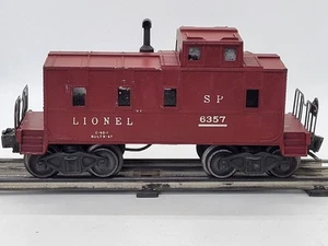Lionel Vintage Post War O Gauge # 6357 SP, Lighted Caboose With Chimney, Good - Picture 1 of 13