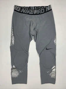 MLB Nike Pro Hyperstrong 3/4 Compression Pants with Knee Pad XL New - Picture 1 of 4