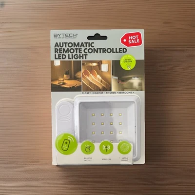 Bytech Automatic Remote Controlled LED Light New!! - Image 1 of 4