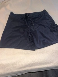 Pantalones Cortos Panama Jack Para Hombres Mezcla de Lino Talla Grande Playa Resort Costero Informal Gris - Imagen 1 de 8
