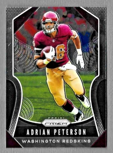 ADRIAN PETERSON 2019 PANINI PRIZM FOOTBALL !! CARD #64 REDSKINS - Picture 1 of 2