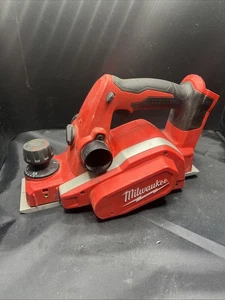 Milwaukee M18BP-0 18V Li-ion 82mm Cordless Planer Bare Unit USED - Picture 1 of 5