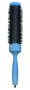 Spazzole per capelli creative italiane Azzurro titanio 7,75" canna lunga larghezza 1" - Foto 1 di 2