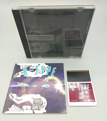 R-TYPE (Turbo Grafx 16, 1989) Complete CIB  - Image 1 of 3