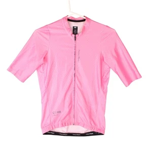 Pedal Mafia Australia Core Jersey Men Full Zip Pink Size XS Shirt Sleeve Slim - Picture 1 of 15