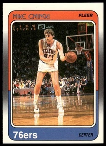 1988-89 Fleer #87 Mike Gminski Philadelphia 76ers NM+ - Picture 1 of 2
