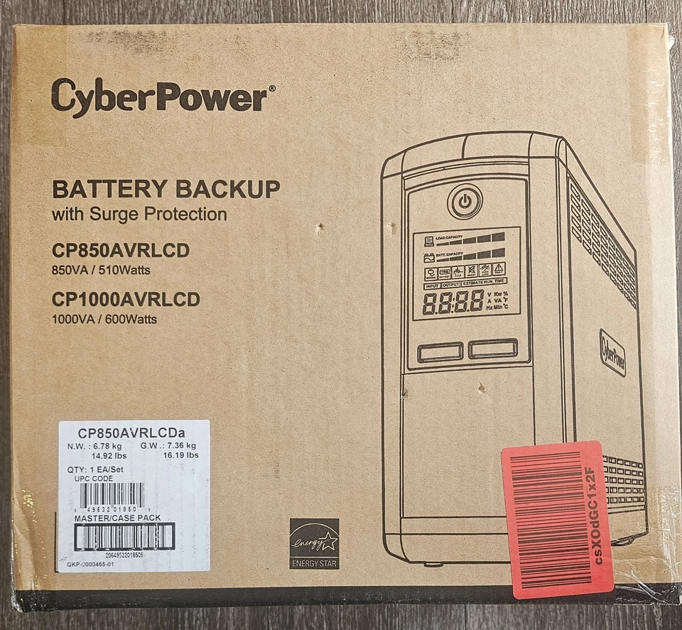 CyberPower (CP850AVRLCD)
