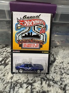Camaro Hot Wheels 67 25th Los Angeles Convention LA azul #47/1500 MUY BAJO # - Imagen 1 de 2