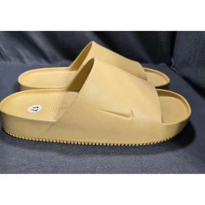 Nike Offcourt Slides Sandal Slip On Comfort Casual Beige Unisex Mens 17 NWOB - Image 1 of 4