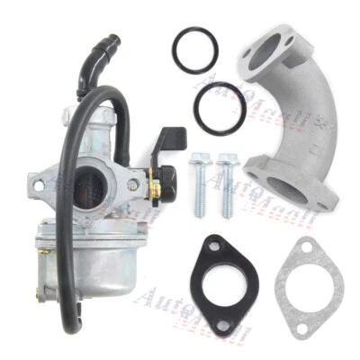 Carburador y colector de admisión para Honda CRF70 XR70 CRF70F XR70R Carb (montaje de 48 mm) Foto 1 de 4