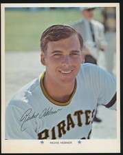 1971 ARCO Gasoline PITTSBURGH PIRATES (8" x 10") -RICHIE HEBNER