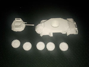 54mm/ 1:32nd Bolt Action WW2 FDM alemán Sd Kfz 222 - Imagen 1 de 2