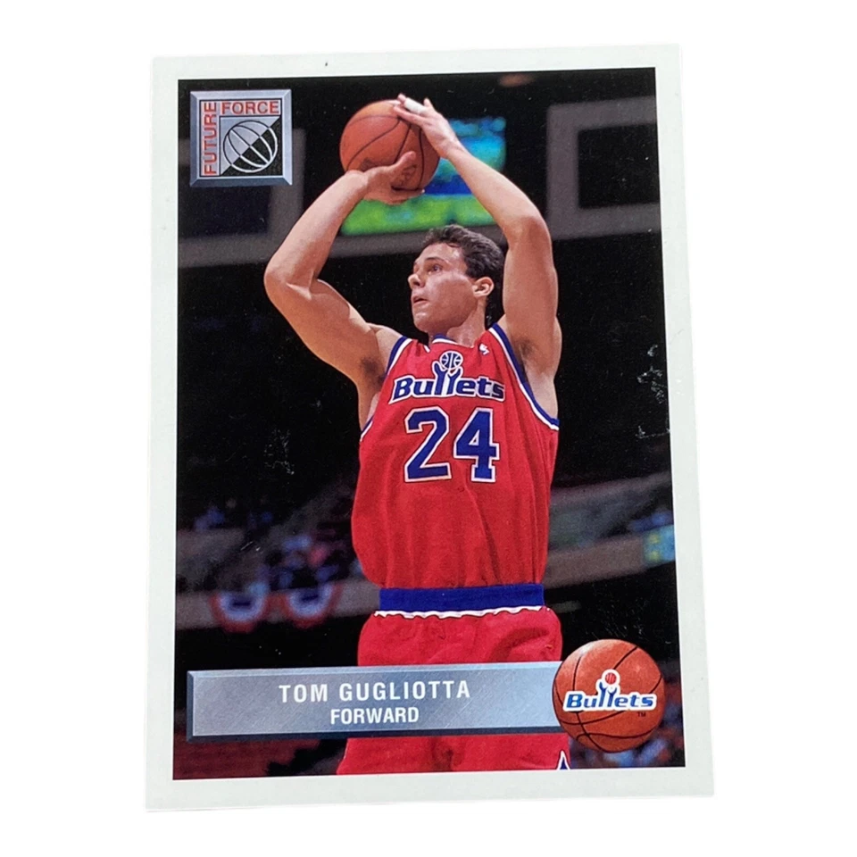 1992-93 Upper Deck McDonalds Rookie #P50 TOM GUGLIOTTA Washington Bullets RC - Image 1 of 4
