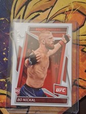 2023 Panini Chronicles UFC Bo Nickal 124/199 Red Rookies & Stars Rookie RC #185