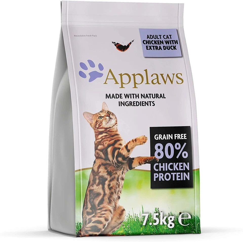 Applaws Katze Trockenfutter für Adult Katzen - 7,5 kg