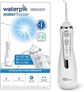 Waterpik Cordless Advanced Water Flosser, 3 Pressure Settings, Plaque Removal - Picture 1 of 8