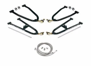 Lonestar Sport Extended A-Arms +2" & Streamline Brake Lines Honda TRX 400EX 400X - Picture 1 of 1