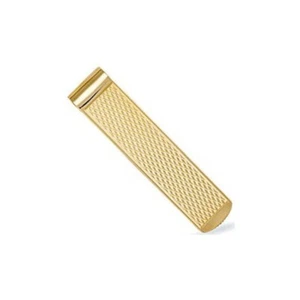 9ct Yellow Gold Money Clip Diamond Cut Full Hallmark Gents Men's British Made - Picture 1 of 3