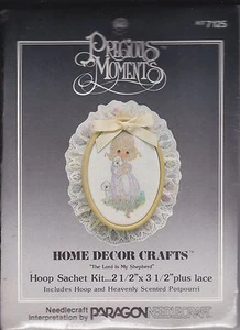 Paragon Precious Moments Hoop Sachet Kit 7125 The Lord is My Shepherd - Picture 1 of 2