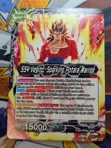 SS4 Vegito, Sparking Potara Warrior, Double Sided DBS Card BT24-112 UC NON FOIL - Picture 1 of 1