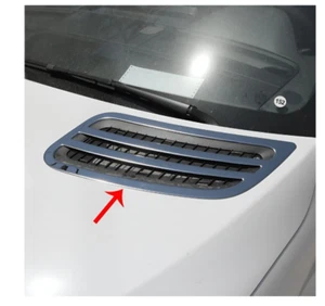 Chrome Bonnet Hood Grille Vent Trims To Fit Mercedes Sprinter W907 (2018+) - Picture 1 of 8