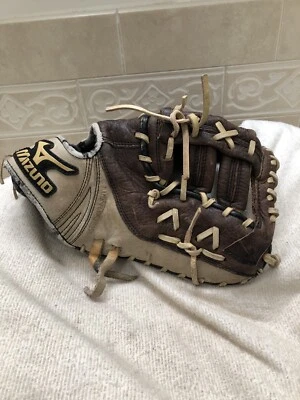 "Guante de primera base de béisbol Mizuno para niños de secundaria roto en 12,5"" lanzamiento derecho" Foto 1 de 4