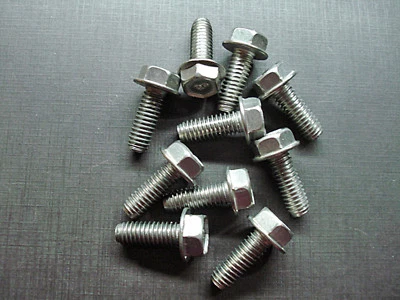 10 piezas 5/16-18 x 7/8" debajo del capó núcleo soporte pernos de brida de acero inoxidable para Dodge Foto 1 de 4