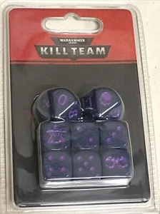Kill Team Tyranids Dice Set Warhammer 40K Tyranid OOP D6 D10 - Picture 1 of 3