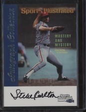 1999 Fleer Sports Illustrated Greats Of The Game Steve Carlton Phillies HOF AUTO