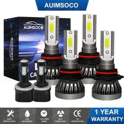 Faro LED 6000K para Chevrolet Trailblazer EXT 2002-2006 + luz antiniebla 6x bombillas Foto 1 de 4