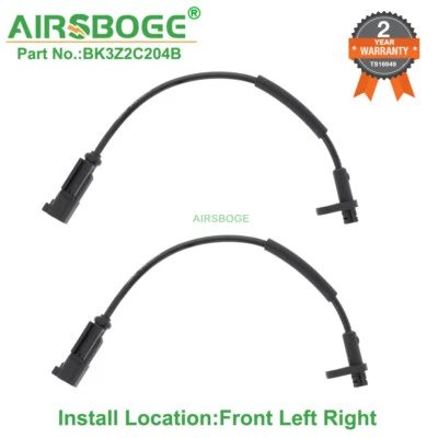 2X Rear Left Right ABS Wheel Speed Sensor For Ford Transit 150 250 350 ALS2708 - Image 1 of 4