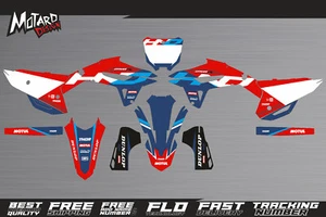 Graphics Kit for Honda CRF 250 R 2022 2023 2024 Decals Stickers by Motard Design - Picture 1 of 3